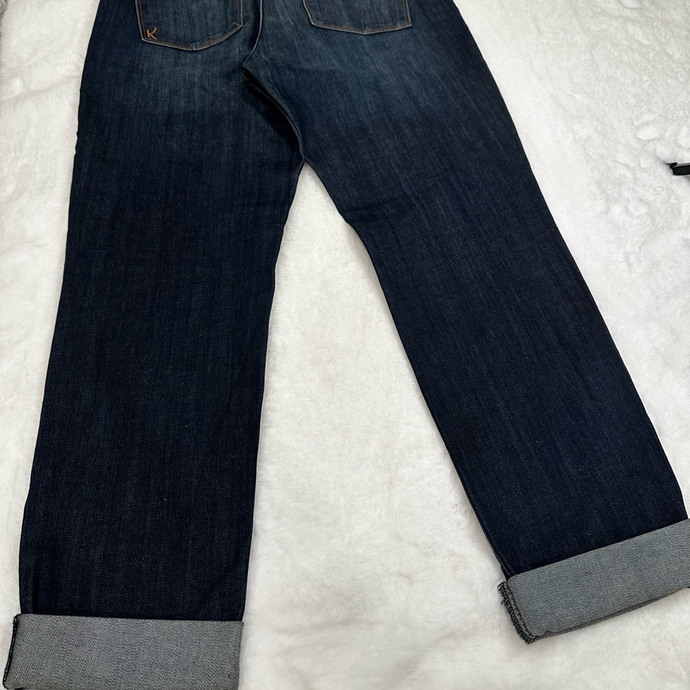 Kut from the Kloth Dark Blue Boyfriend Jeans - Picture 8 of 12
